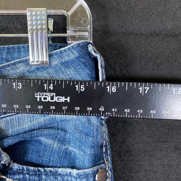 Silver Womens Jeans Blue Denim Suki Surplus Embroidered Stretch 29x32 (30x30.5) - Picture 5 of 10